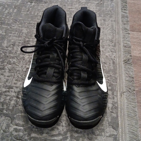 Nike Alpha Menace 2 Shark Size 11 Black/white Football Cleat main image 8